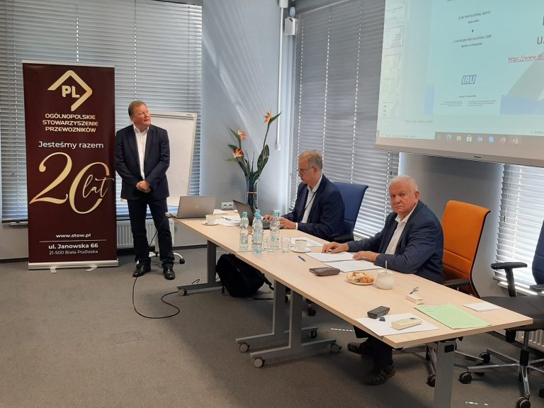 Konferencja w sprawie zezwoleń EKMT, 28 lipca 2021