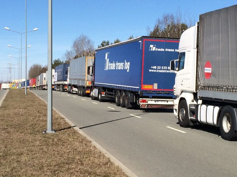 Protest przewoźników, 23 marca 2015