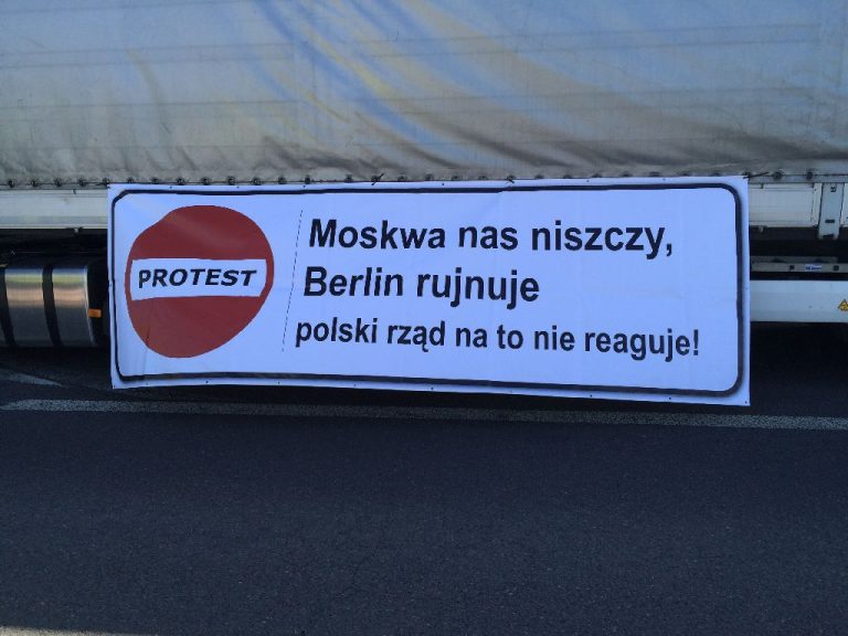 Protest przewoźników, 23 marca 2015